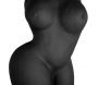 Vase buste de femme en résine Lady - 7