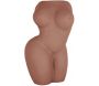 Vase buste de femme en résine Lady