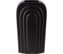 Vase en céramique  noir Arc