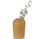 Vase en céramique ocre Arc - PT