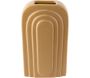Vase en céramique ocre Arc