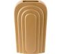 Vase en céramique ocre Arc