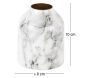 Vase effet marbre Marble extra 9 x 10 cm - PRE-1161