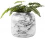 Vase effet marbre Marble sphere 13.5 x 12.5 cm - PRE-1155