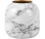 Vase effet marbre Marble sphere 17.5 x 17 cm