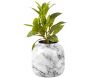 Vase effet marbre Marble sphere 17.5 x 17 cm - PRE-1157