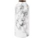 Vase effet marbre Marble straight 9 x 20 cm