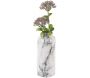 Vase effet marbre Marble straight 9 x 20 cm - PRE-1165