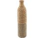 Vase en jonc naturel 15 x 65 cm