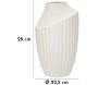 Vase en magnésie Jar 22.5 x 38 cm - MAU-0611