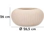 Vase en magnésie Mist - MAU-0622