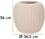 Vase en magnésie Mist - MAU-0621
