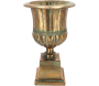 Vase en métal vieilli Médicis