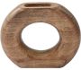Vase rond en bois de manguier