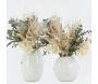 Vases visage en céramique blanche (Lot de 2) - AUBRY GASPARD