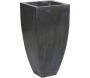 Cache-pots en zinc noir (lot de 2) - AUBRY GASPARD