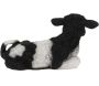 Veau noir et blanc couché en résine - 17,90