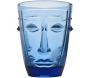 Verre à eau Visage bleu - OPJET