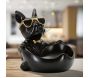 Vide-poche en polyrésine Dog ball 18.5 x 20.5 x 20 cm - MAURO FERRETTI