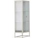 Vitrine en acier 70 x 40 x 160 cm Garis - VEN-1187