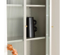 Vitrine en acier 80 x 35 x 180 cm Lima - 7
