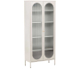 Vitrine en acier 80 x 35 x 180 cm Lima