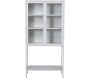 Vitrine en acier 2 portes Misha - 229