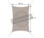 Voile d'ombrage rectangle 3 x 4,5m - EASY SAIL