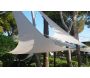 Voile d'ombrage triangle 4x4x4m - SUN-0101