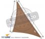 Voile d'ombrage triangulaire Coolfit sable - 5