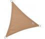 Voile d'ombrage triangulaire Coolfit sable