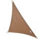 Voile d'ombrage triangulaire Coolfit sable