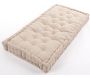 Coussin de palette en coton coloré 120 x 80 cm - 