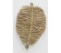 Décorations murales en jute naturel Feuille (lot de 2) - AUBRY GASPARD