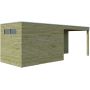 Abri avec extension 294 x 210 cm et plancher