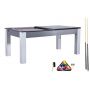 Noir effet carbone, Gris (tapis)