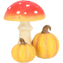 Amanite avec citrouilles