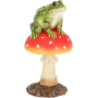 Amanite avec grenouille