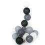 Blanc. Noir. Gris