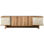 Noyer et travertine