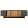 Noyer et anthracite