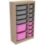 Sonomo, gris et rose