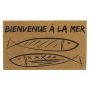 Poissons bienvenue à la mer