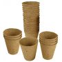 24 pots - 6 cm - ronds