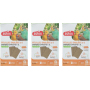 3 sachets de 6 feuilles de 41 x 25 cm