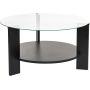 Noir, verre transparent