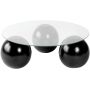 Noir et transparent (verre)
