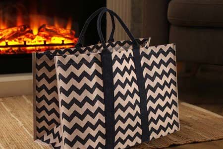 Sac à online bois cheminée