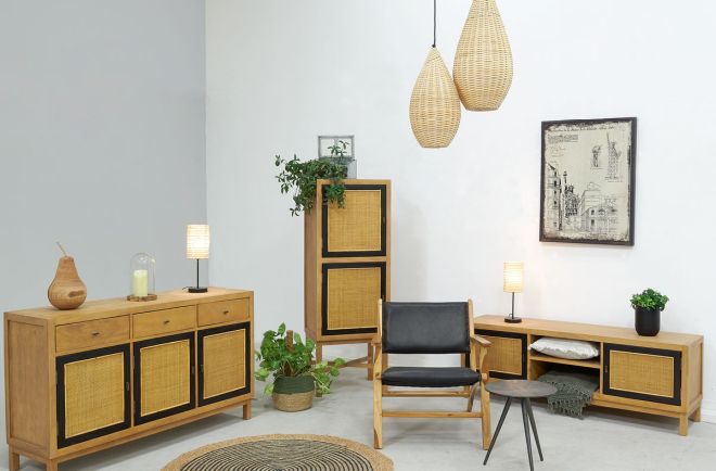 collection-meubles-salon-noir-et-bois