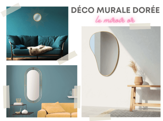 decoration-murale-doree-miroir